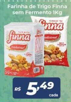 Atakarejo Farinha de trigo finna sem fermento oferta