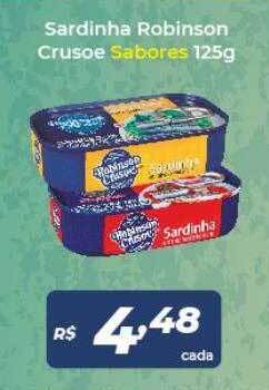 Atakarejo Sardinha robinson crusoe sabores oferta