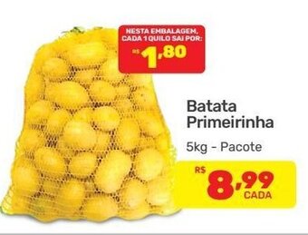 Supermercados Condor Batata Primeirinha 5kg oferta