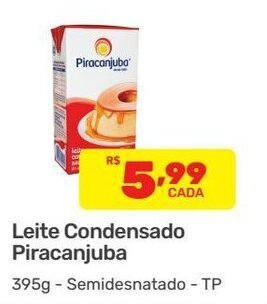Supermercados Condor Leite Condensado Piracanjuba 395g oferta