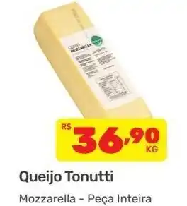 Supermercados Condor Queijo Tonutti oferta