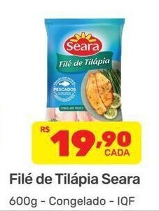 Supermercados Condor File de Tilapia Seara 600g oferta