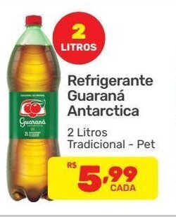 Supermercados Condor Refrigerante Guarana Antarctica 2L oferta