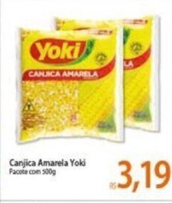 Atacadão Canjica amarela Yoki 500g oferta