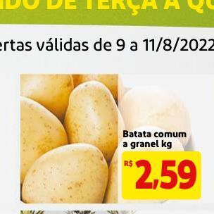 Mercado Extra Batata oferta