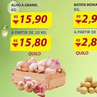 Assaí Atacadista Alho a granel oferta