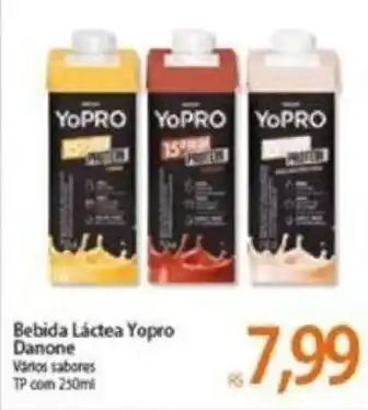 Atacadão Bebida Lactea Yopro Danone 250ml oferta