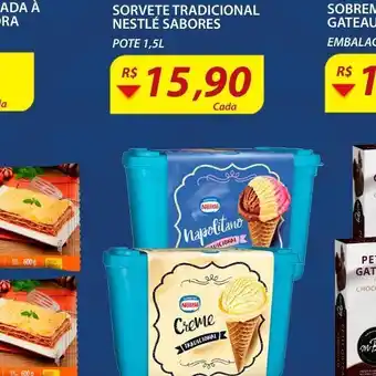Assaí Atacadista Sorvete tradicional nestlé oferta