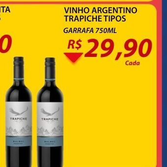 Assaí Atacadista Vinho argentino oferta