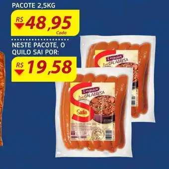 Assaí Atacadista Linguiça pacote oferta