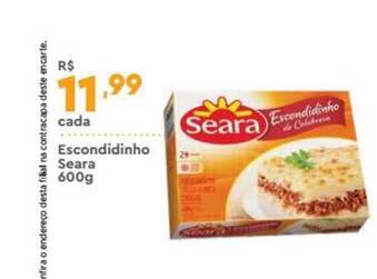 Supper Rissul Escondidinho Seara 600g oferta