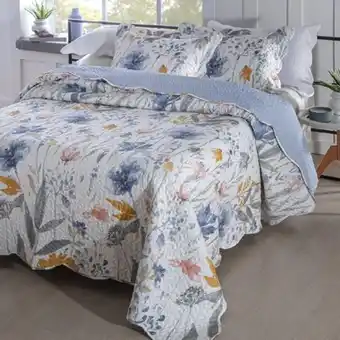 Kit colcha jolitex casal 3 peças estampada marsala