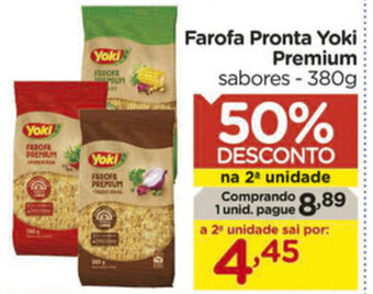 Carrefour Farofa Pronta Yoki Premium 380g oferta