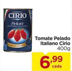 Carrefour Tomate Pelado Italiano Cirio 400g oferta