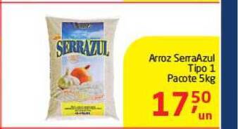Tenda Atacado Arroz Serrazul Tipo 1 5kg oferta