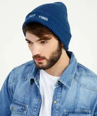Touca masculina estampada mr