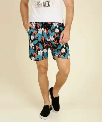 Marisa Bermuda masculina surf floral mr oferta