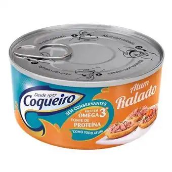 Atum coqueiro ralado em óleo 170g