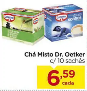 Carrefour Cha Misto Dr.Oetker c/10 saches oferta
