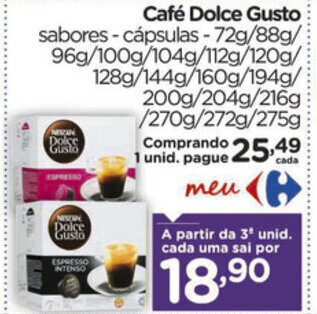 Carrefour Cafe Dolce Gusto oferta