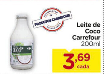 Carrefour Leite de Coco Carrefour 200ml oferta