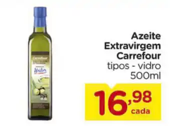 Carrefour Azeite Extravirgem Carrefour 500ml oferta