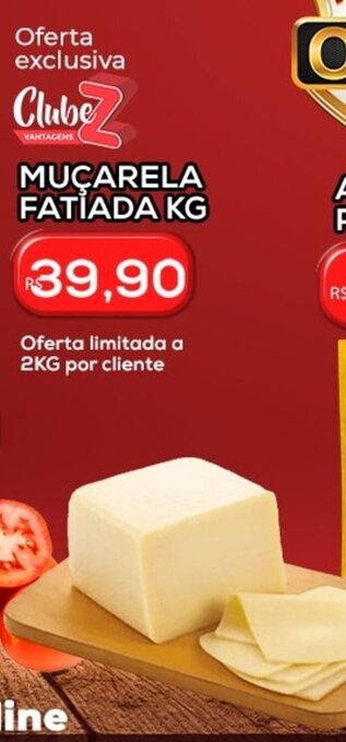 Mucarela Fatiada 1kg