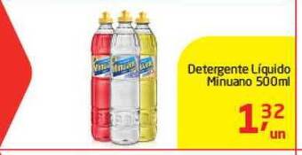 Tenda Atacado Detergente Líquido Minuano 500ml oferta