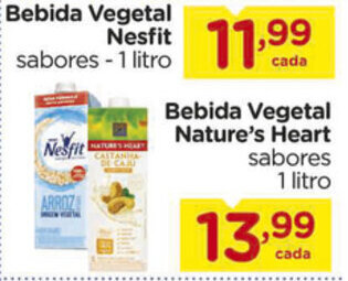 Carrefour Bebida Vegetal Nesfit 1L oferta
