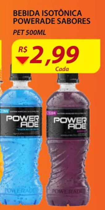 Assaí Atacadista Bebida Isotonico Powerade Sabores 500ml oferta