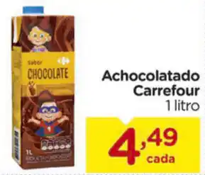 Carrefour Achocolatado Carrefour 1L oferta