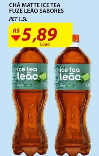 Assaí Atacadista Cha Matte Ice Tea Fuze Leao Sabores 1.5L oferta