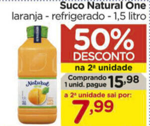 Carrefour Suco Natural One 1.5L oferta