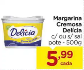 Carrefour Margarina Cremosa Delicia 500g oferta