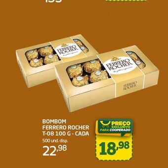Bombom ferrero rocher