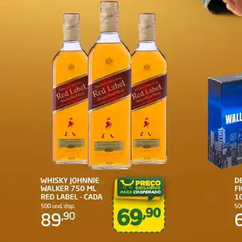 Cooper Whisky johnnie walker 750ml oferta