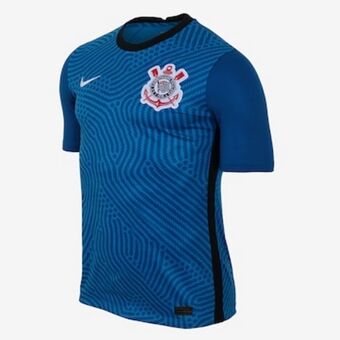 Camisa de goleiro nike corinthians 2020/21 masculina