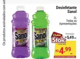 Desinfetante Sanol 2L