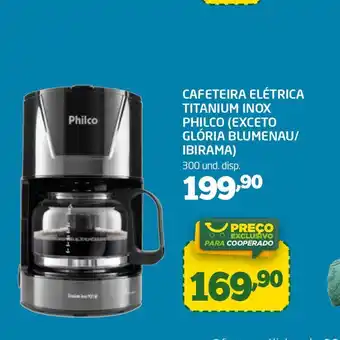 Cooper Cafeteira elétrica oferta