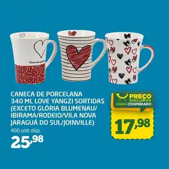 Cooper Caneca de porcelana oferta