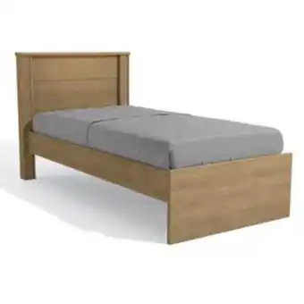 Lojas Certel Cama solteiro kappesberg s821 freijó oferta