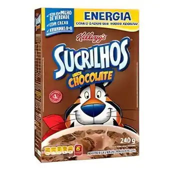 Nagumo Cereal sucrilhos chocolate kelloggs 240g oferta