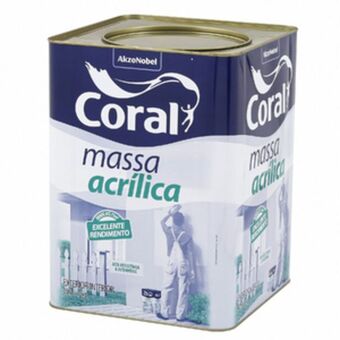 Massa acrílica 25 kg coral