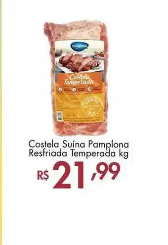 Supermercados Imperatriz Costela Suína Pamplona Resfriada Temperada 1kg oferta