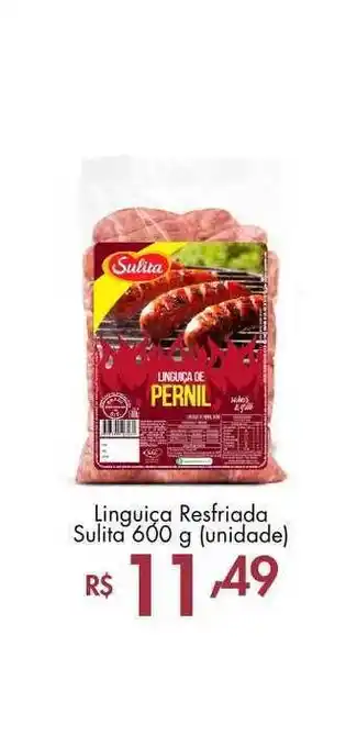 Linguiça Resfriada Sulita 600g