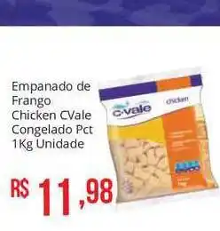 Mart Minas Empanado De Frango Chicken Cvale Congelado Pct 1kg oferta