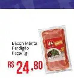 Mart Minas Bacon Manta Perdigão Peça 1kg oferta