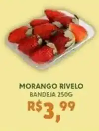 Morango Rivelo Bandeja 250g