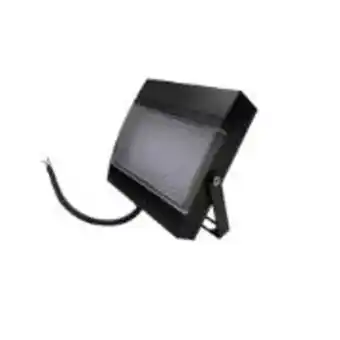 Refletor led 7,5w luz branca ip65 preto - ecoforce 