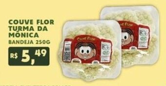 Boa Supermercados Couve Flor Turma da Monica 250g oferta